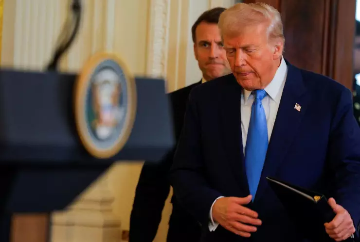 Donald Trump, a sus 78 años, causa revuelo por un moretón en su mano derecha. Conoce las razones y lo que dice la Casa Blanca