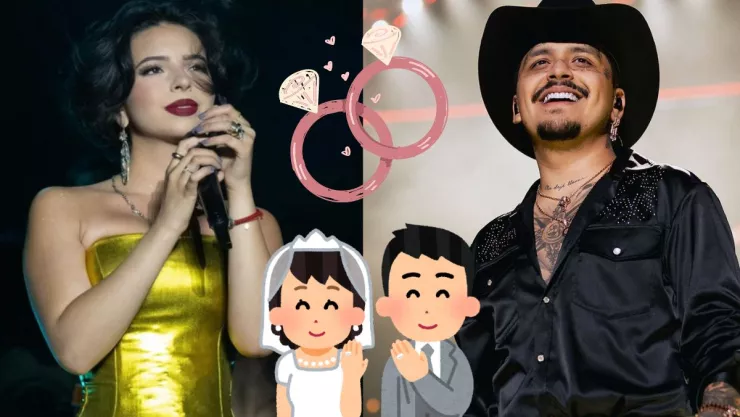 Presunta boda de Christian Nodal y Ángela Aguilar