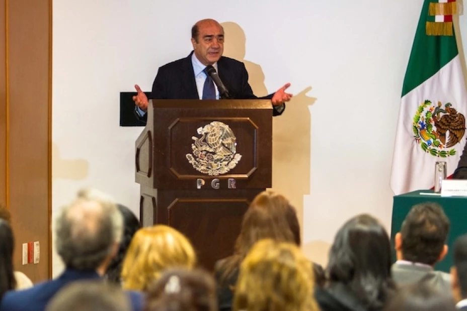 Jesús Murillo Karam, titular de la PGR