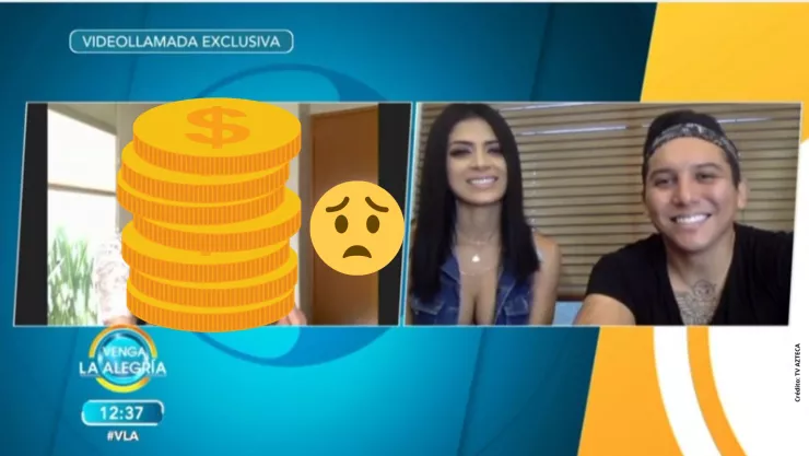 Exhiben a Kimberly Flores llevándose la propina que Edwin Luna había dejado a una mesera.