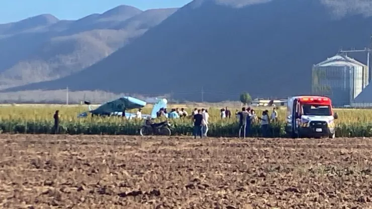 Desplome de avioneta en Mocorito