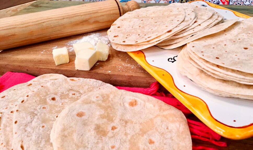 Receta Tortillas de harina