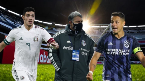 Ra&uacute;l Jim&eacute;nez Chicharito Tata Martino