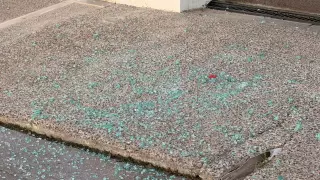 Casa baleada en Rincón del Humaya