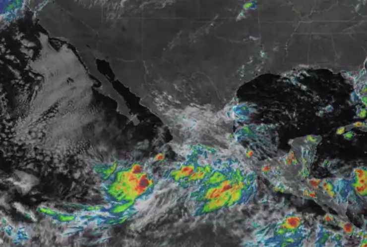 tormenta tropical trayectoria “Madeline”