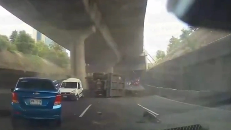 accidente periférico norte polanco video agosto 2024