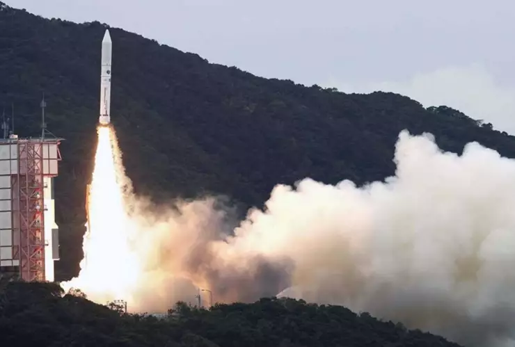 Japón cohete Epsilon lanzamiento