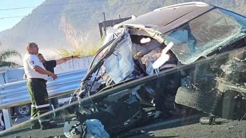 Muerto autopista Veracruz