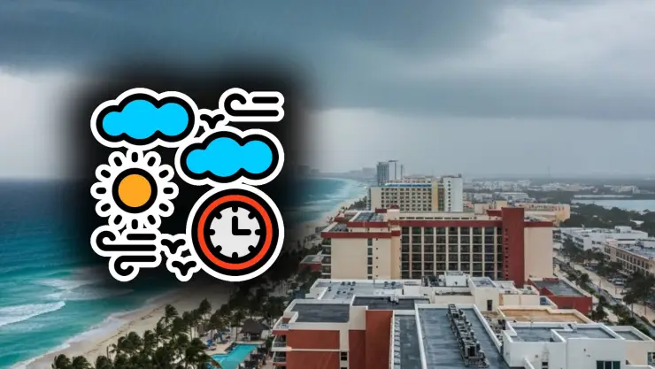 Se pronostican lluvias en la Península de Yucatán: Clima en Cancún y Quintana Roo HOY, 8 de agosto de 2025