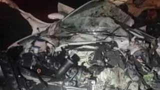 FOTOS: Accidente sobre la carretera Amozoc-Perote hoy dejó 4 muertos y 2 heridos en Ixtenco, Tlaxcala
