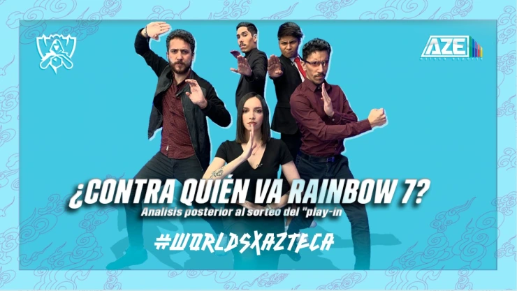 Conoce los rivales de Rainbow7