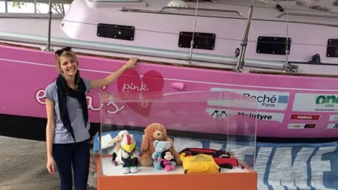 Pink: el barco en que navego Jessica Watson alrededor del mundo