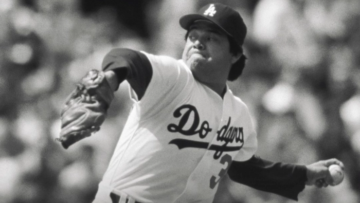 Fernando Valenzuela con Los Angeles Dodgers