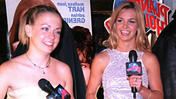 Melissa Joan Hart y Britney Spears