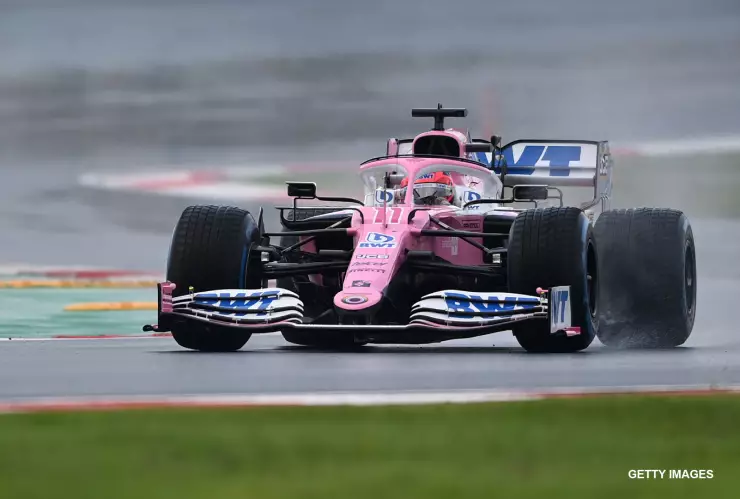 Sergio Pérez en el GP de Turquía