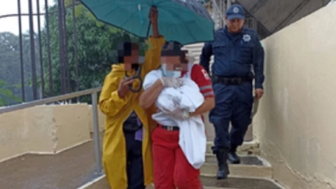 abandonan a bebé en capilla de tabasco
