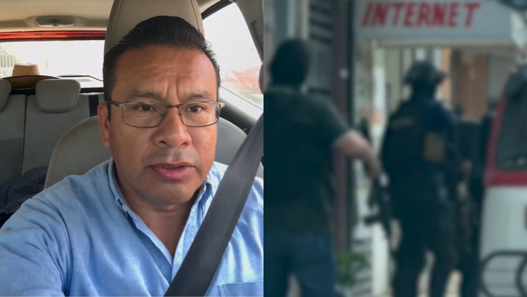 Agreden a reportero de Azteca Noticias