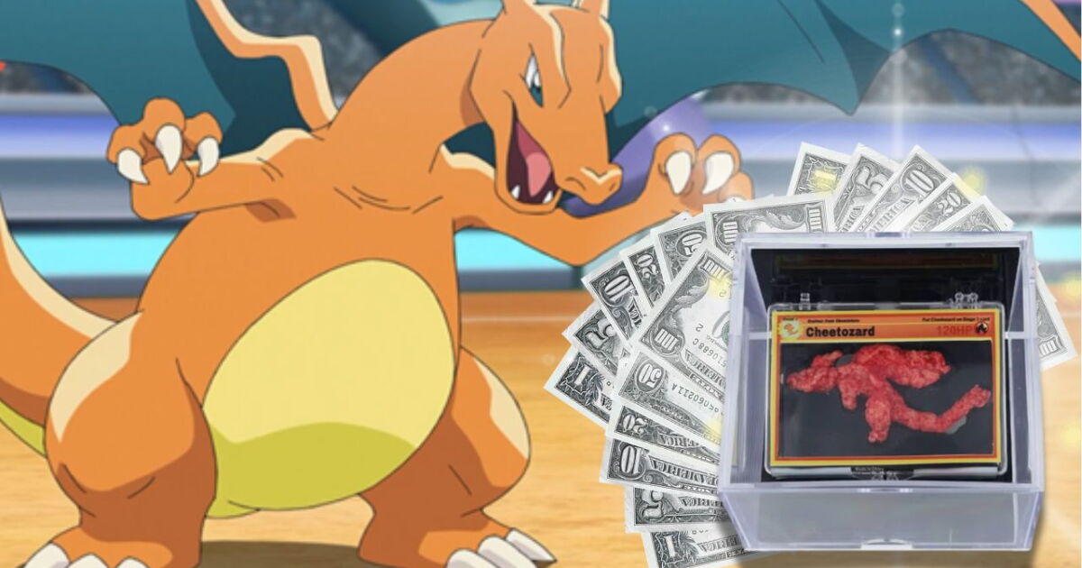 Cheeto Lizard 'Cheetozard': cuánto cuesta el Cheeto con forma de Charizard