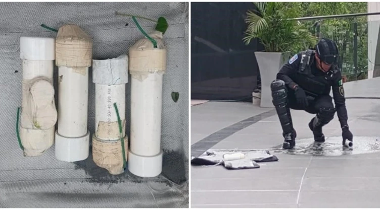 Retiran bombas caseras que no explotaron en el Senado
