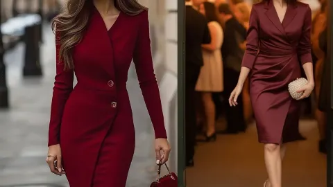 11 modelos de vestidos que puedes usar en Navidad o Año Nuevo: son sencillos, pero elegantes