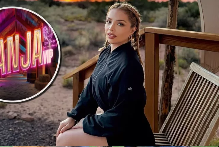 Fans reciben a Sandra Itzel en La Granja VIP con porras virtuales.