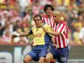 América 3-3 Chivas, Clausura 2005. Un partido lleno de emociones en el Estadio Azteca, considerado por muchos como el mejor Clásico de los últimos 25 años.
