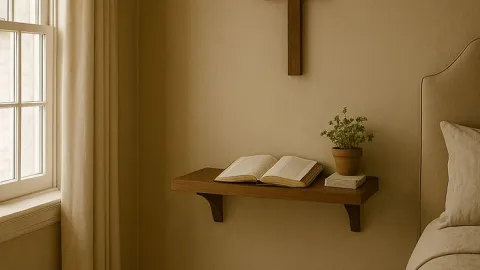 Poner Biblia en casa