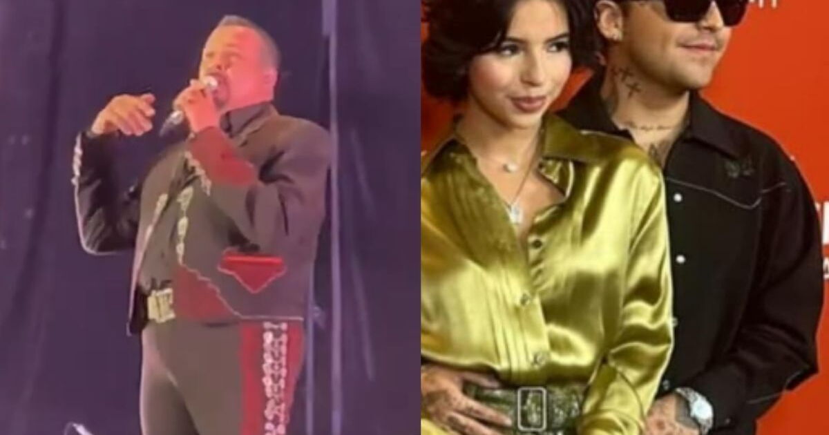 Pepe Aguilar se va abucheado en concierto por escándalos de Ángela y Nodal