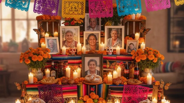 Aprende cómo usar Gemini para generar altares digitales y compartirlos en redes este Día de Muertos