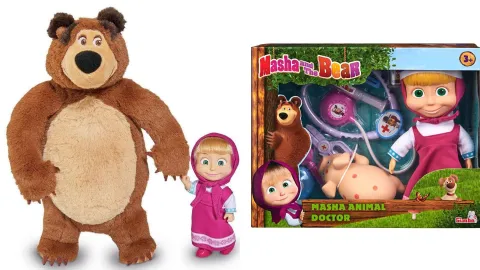Juguetes de Masha y el Oso