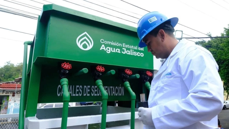 Planta potabilizadora de agua en Jalisco