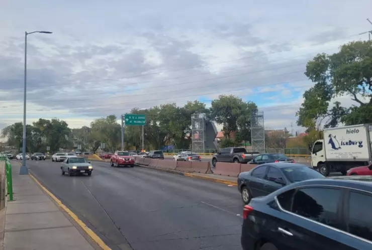 Choque en la avenida La Cantera