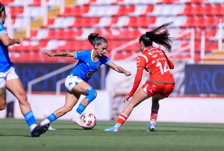 Cruz Azul contra Necaxa Femenil, Clausura 2025.jpg