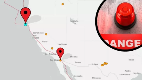 Sismo en california hoy 13 de junio de 2025