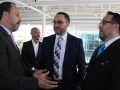 Oscar Hernández, director operativo de Azteca Social dando la bienvenida a UNICEF