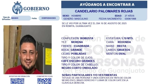 Desaparecidos Guanajuato ¿Quién es Candelario Palomares Rojas y qué sabemos de su desaparición en Romita.png