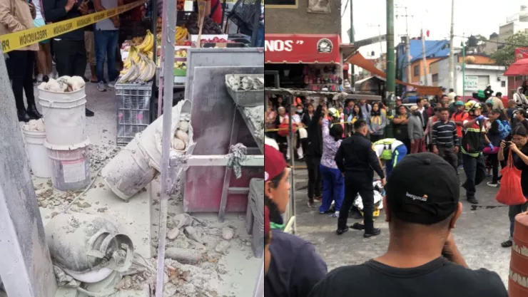 Un flamazo de tanque de gas deja 4 personas heridas en la alcaldía Tlalpan