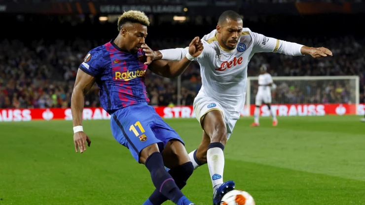 Barcelona empata con el Napoli en el Camp Nou