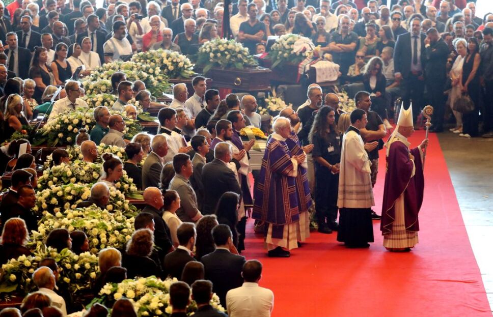 funeral italia victimas