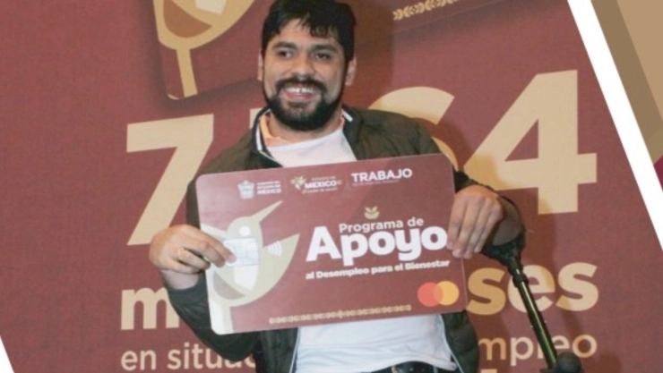 Apoyo Desempleo Edomex 2025: ¿Qué es el FUB y cómo tramitarlo para recibir hasta 15 mil pesos. En la imagen se observa a un beneficiario del programa bienestar del apoyo a desempleo en el Estado de México.