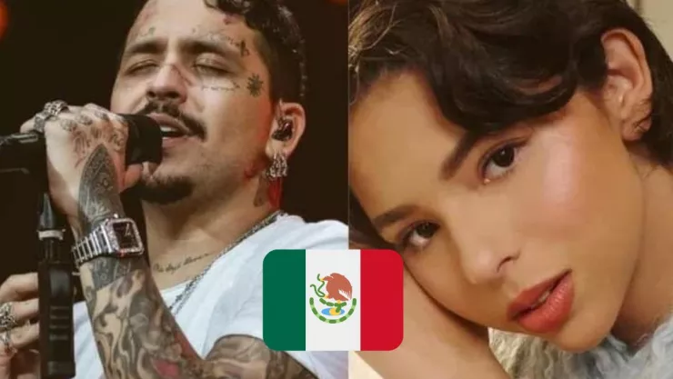 Christian Nodal y Ángela Aguilar