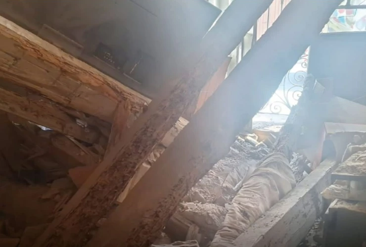 cae techo casona el carmen