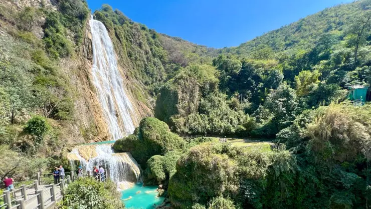 Cascada Velo de Novia - El Chiflón