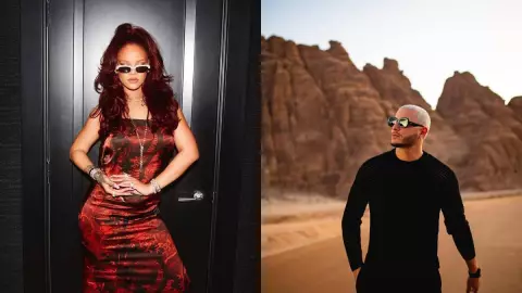 DJ Snake cantara con Rihanna en Super Bowl 2023.