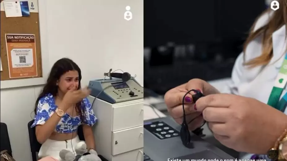 La niña que escuchó a su mamá por primera vez a los 12 años: el emotivo video que conmueve al mundo