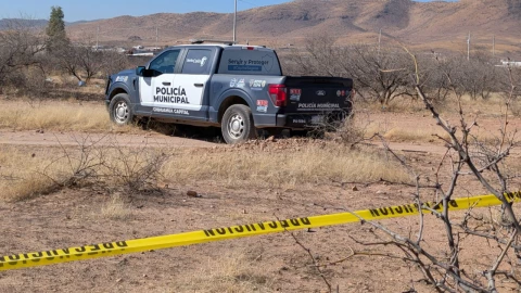 Cuerpo sin vida en Ejido Nuevo Sacramento