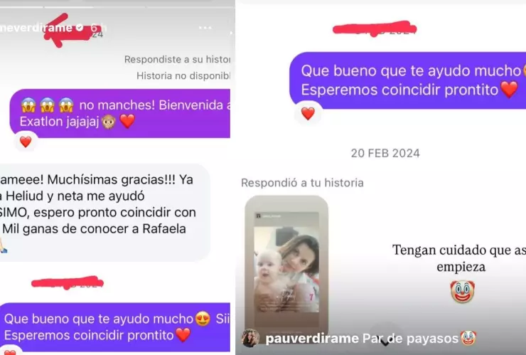 Exatlón México Pamela Verdirame acusa a Sofía Arroyo de su separación con Heliud Pulido historia de pame