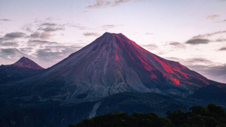 Reporte del estatus del Volcán de Fuego de Colima 