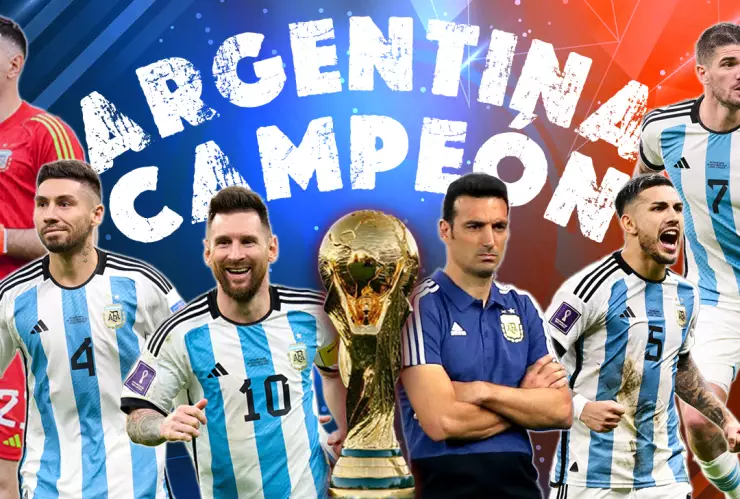 Argentina campe&oacute;n del mundo en Qatar 2022