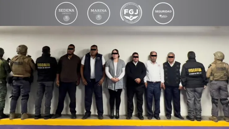 Detienen a 6 taxistas de ‘La Familia Michoacana’ por secuestro en Temascalcingo